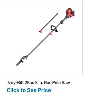 Troy-Bilt 25cc 8 in. Gas Pole Saw