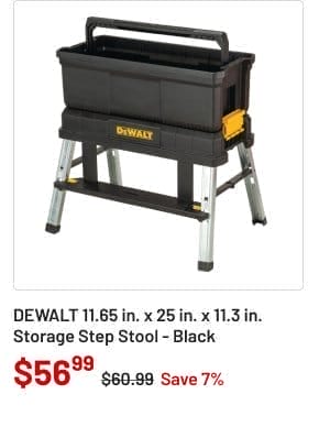 DEWALT Storage Step Stool