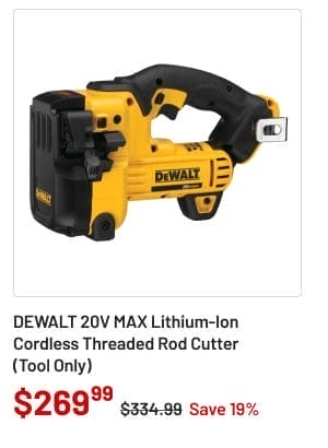 DEWALT 20V MAX Lithium-Ion Cordless Threaded Rod Cutter