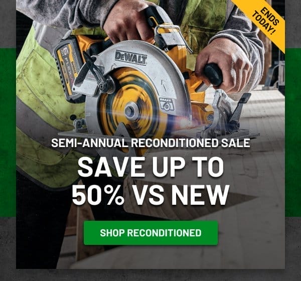 Semi-annual recon sale