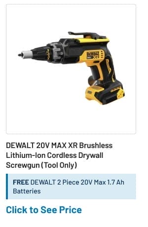 DEWALT Cordless Drywall Screwgun