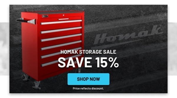 Homak storage sale