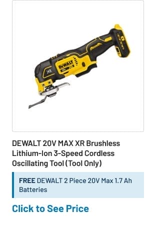 DEWALT 3-Speed Cordless Oscillating Tool