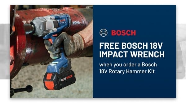 Free bosch 18V impact wrench