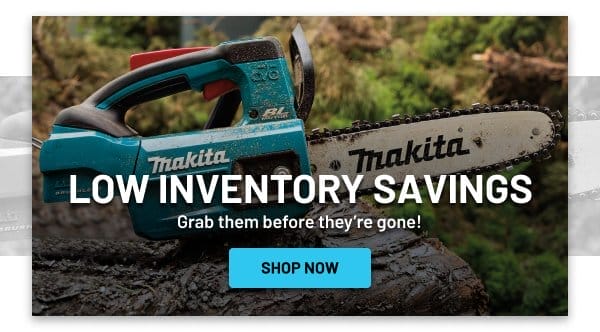 Low inventory savings