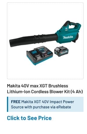 Makita 40V max XGT Brushless Lithium-Ion Cordless Blower Kit