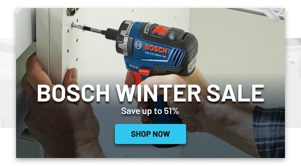 Bosch winter sale