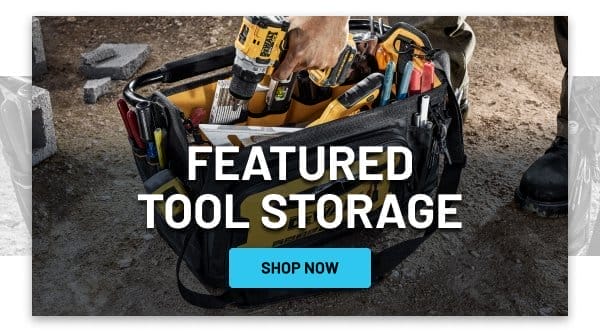 Featured tool storage