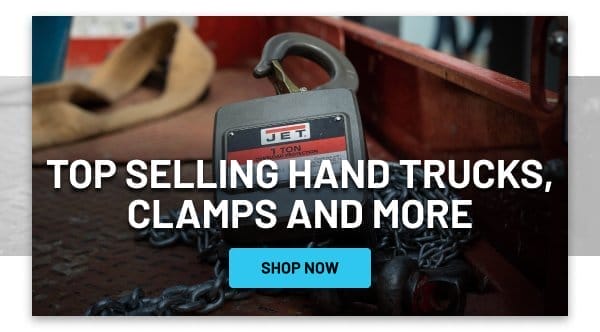 Top selling hand trucks, clamps and more