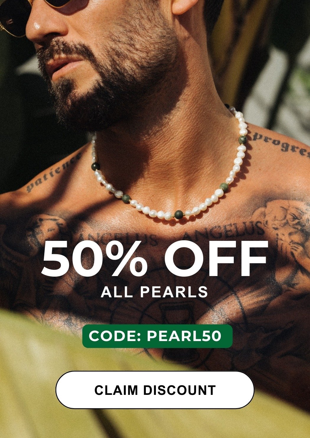 50% Off Pearls with code: PEARL50