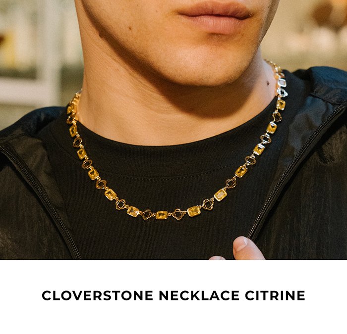 Cloverstone Citrine Necklace