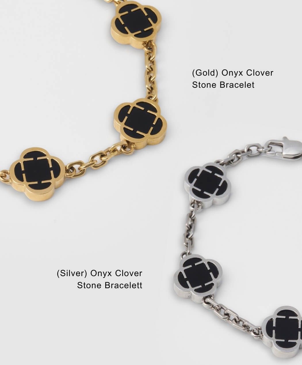 Onyx Clover Stone