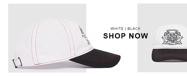 GENTLEMEN'S CLUB HAT(WHITE/BLACK)