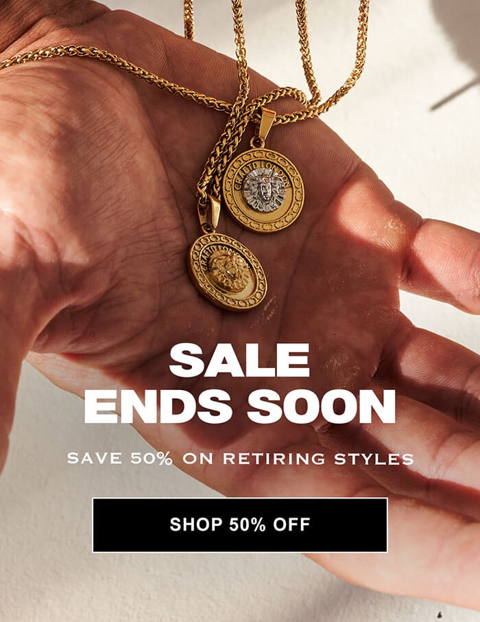 SALE ENDS SOON - Save 50% on retiring styles.