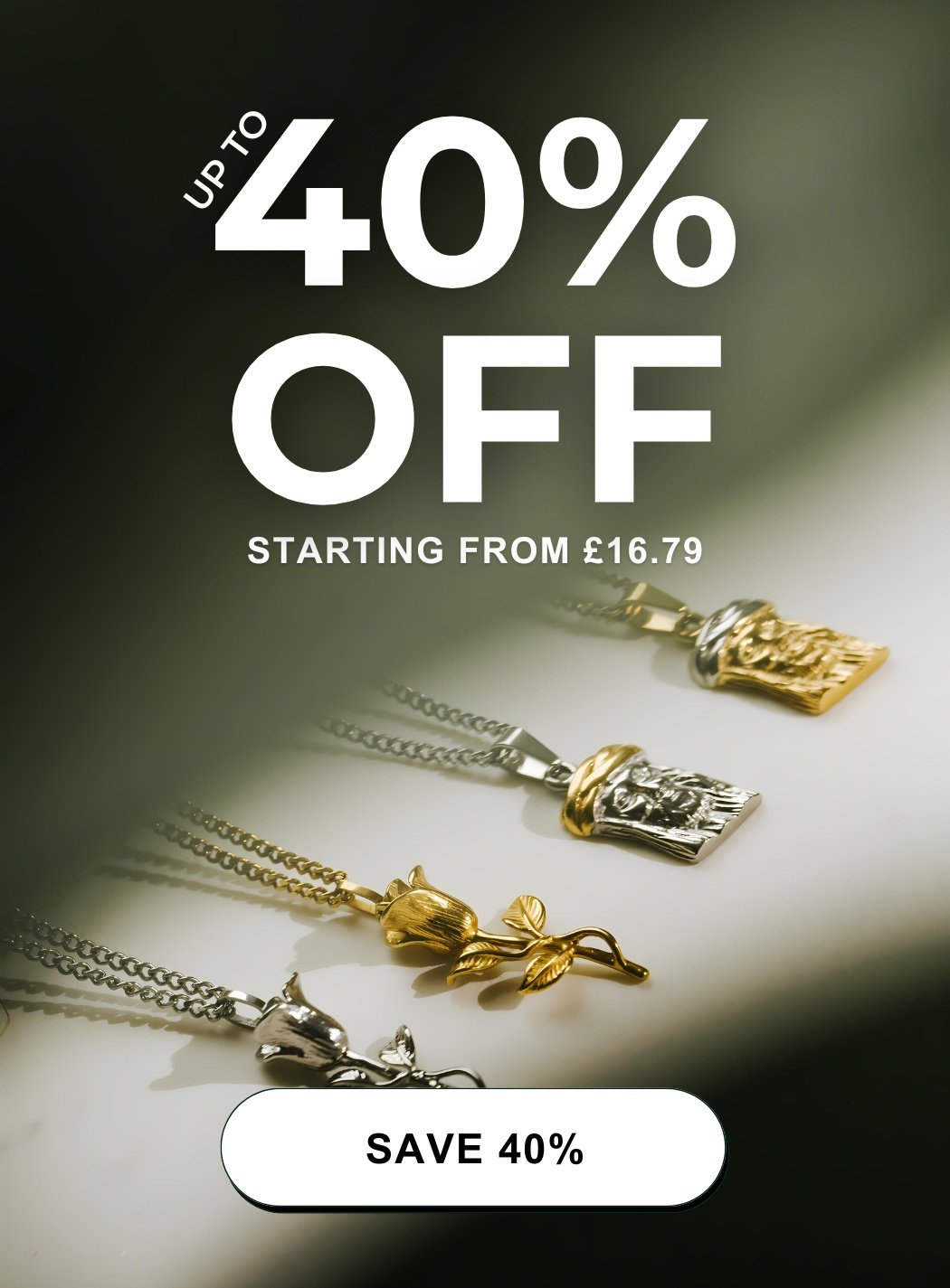 up to 40% OFF - Starting from £16.49