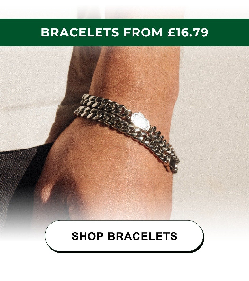 Bracelets from £16.49