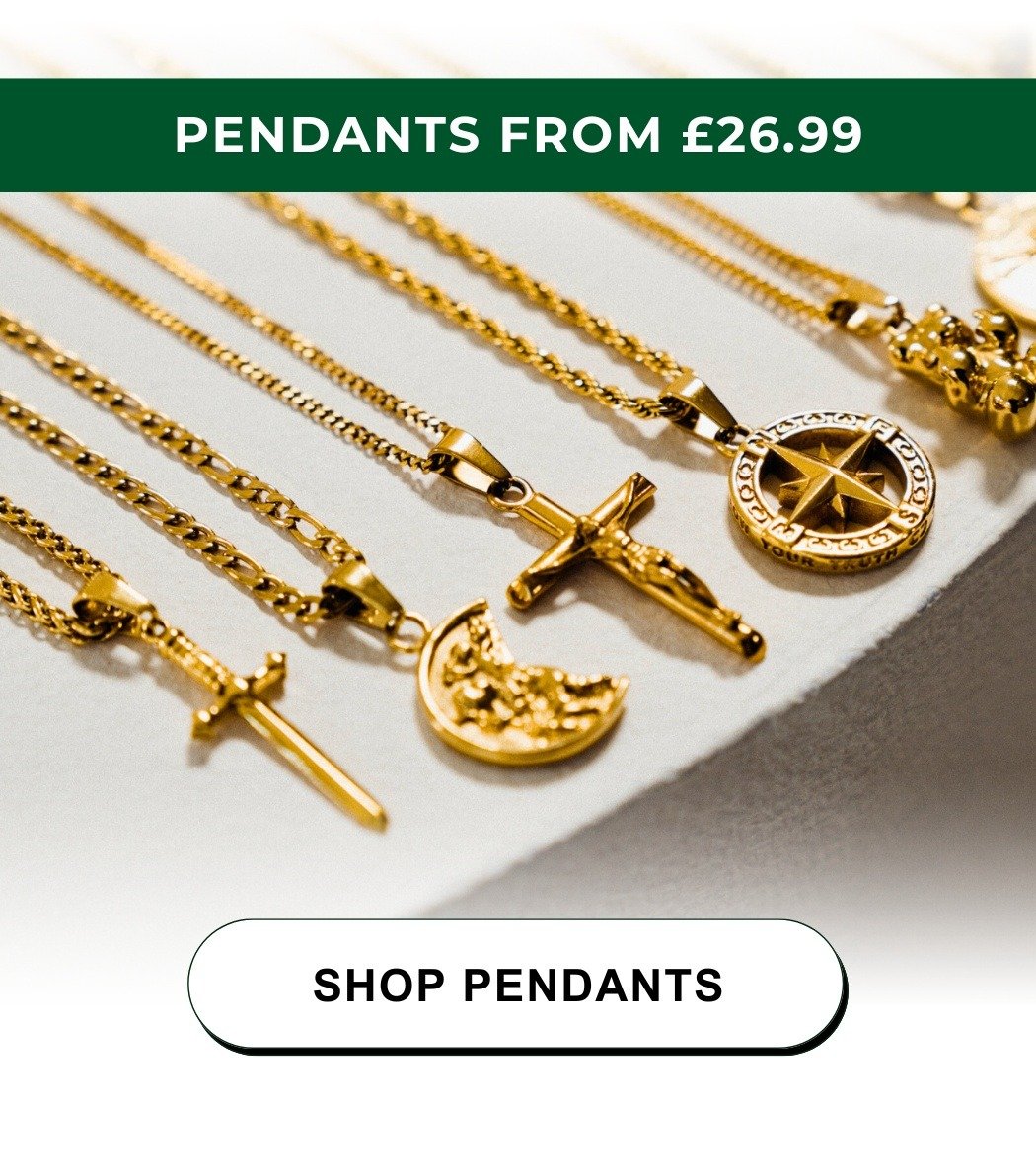 Pendants from £26.99