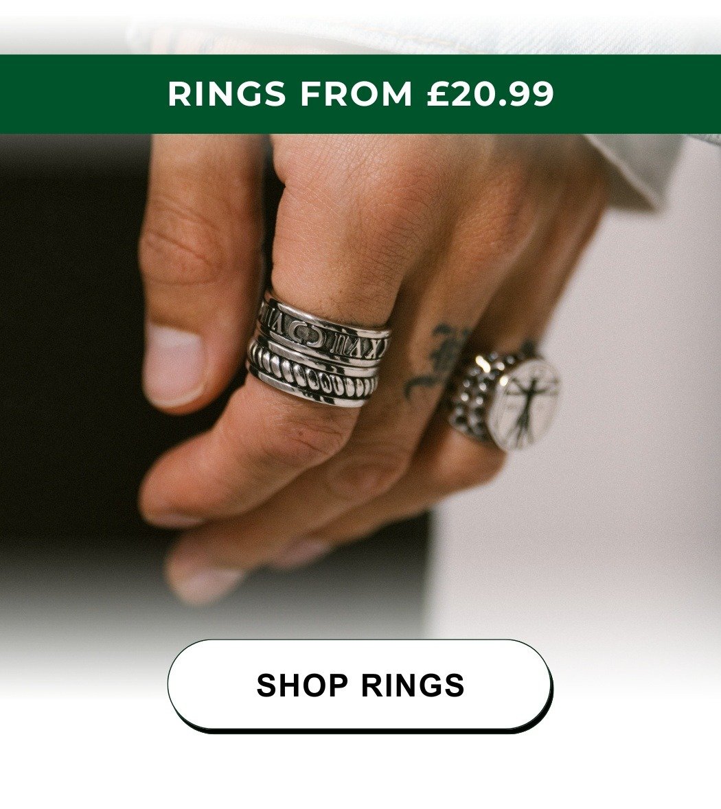 Rings from £20.99