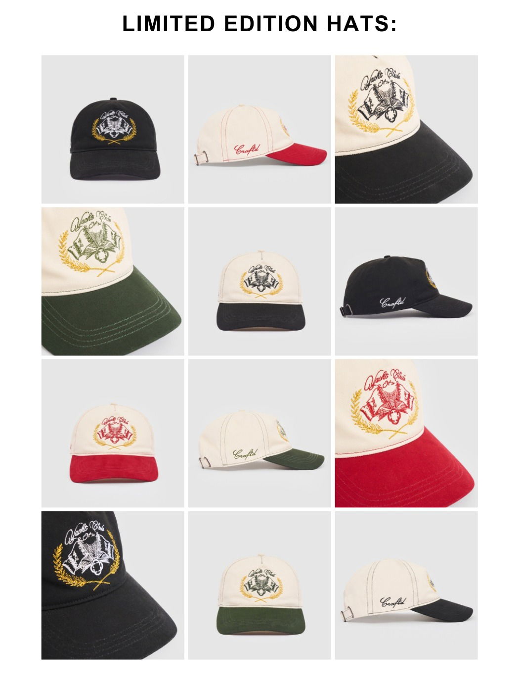 Limited Edition Caps