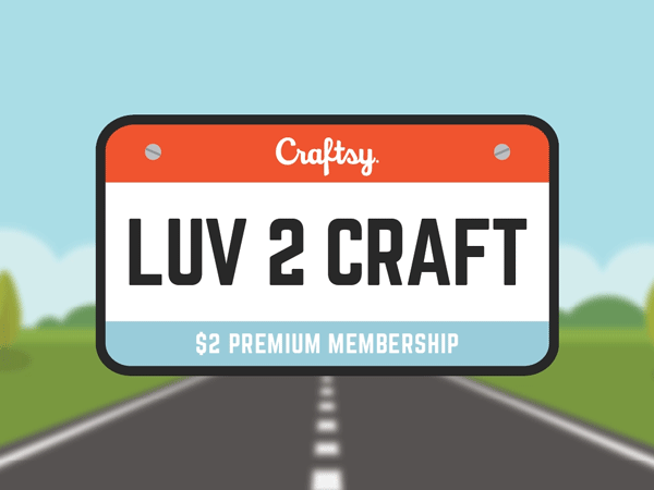 LUV 2 CRAFT - \\$2 Premium Membership