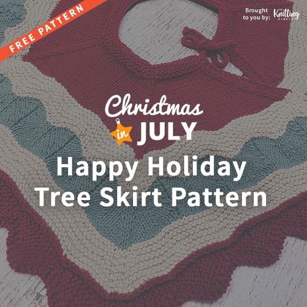 Happy Holiday Tree Skirt