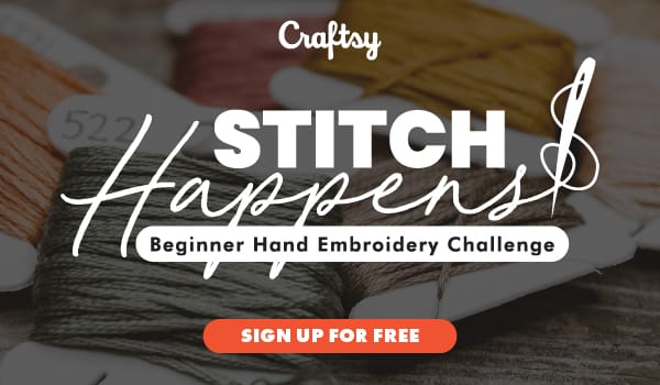 Stitch Happens Beginner Embroidery Challenge