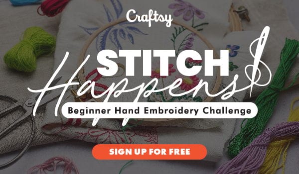 Stitch Happens Beginner Embroidery Challenge