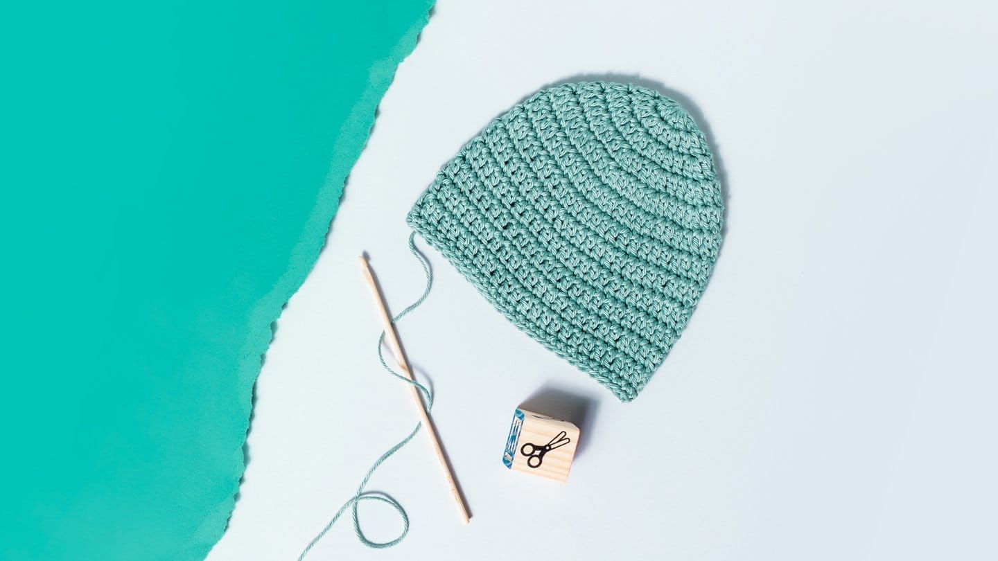 How to Crochet a Baby Hat Step-By-Step