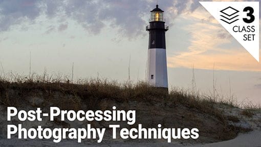 Post-Processing Photography Techniques 3-Class Set