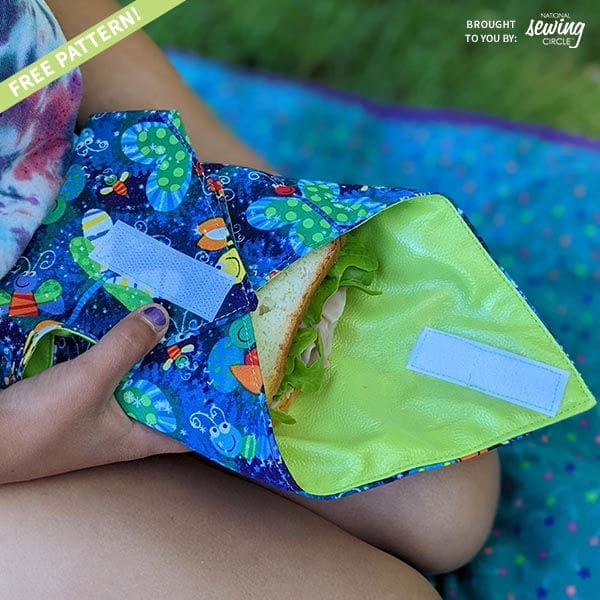 Reusable Fold-up Sandwich Bag Pattern