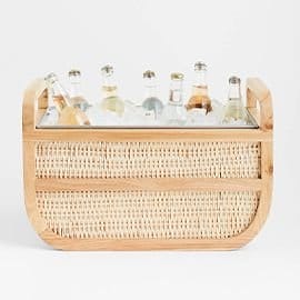 Leland Rattan Beverage Tub