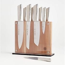 Schmidt Brothers® Stainless Steel 10-Piece Knife Block Set