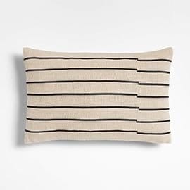 Casse Striped Throw Pillow by Athena Calderone