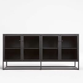 casement black sideboard