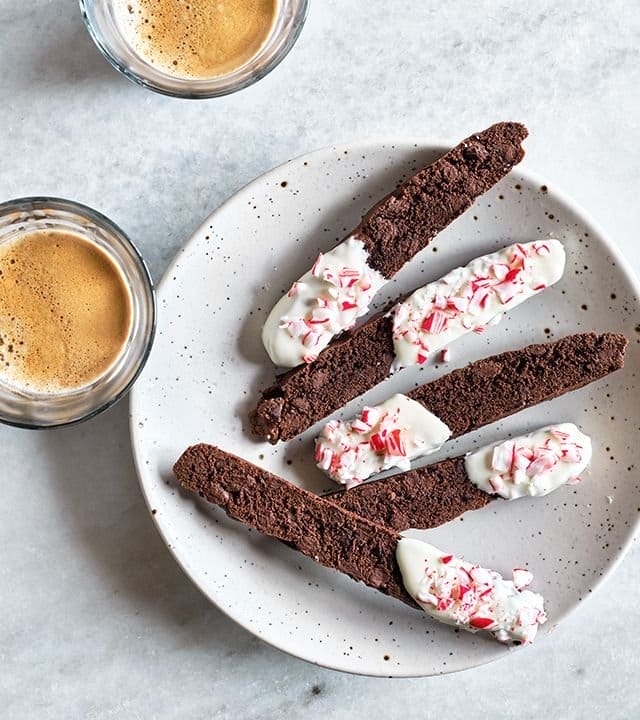 chocolate peppermint biscotti