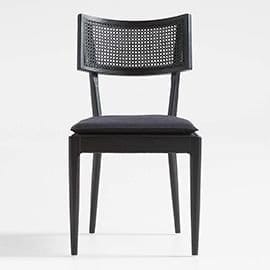 Libby Black Cane Dining Chair