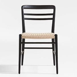 Lausen Natural Wood Dining Side Chair