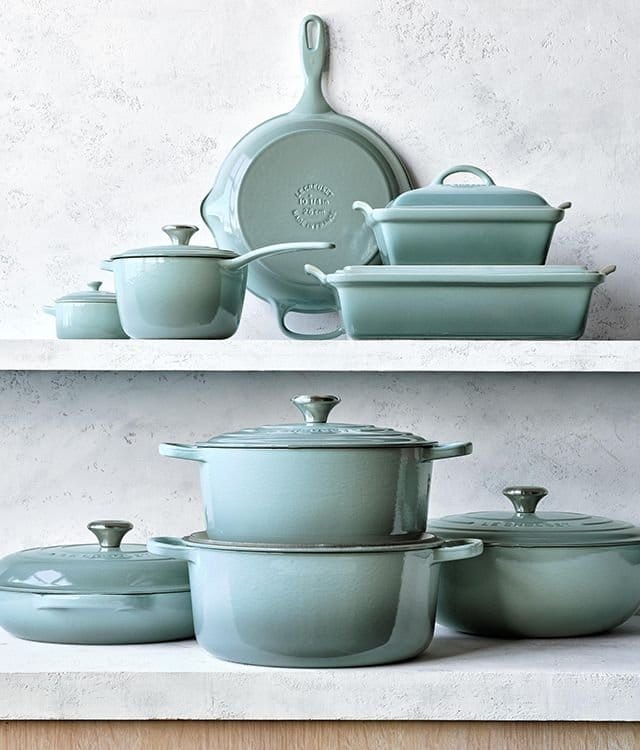 meet Le Creuset's new shade, sea salt