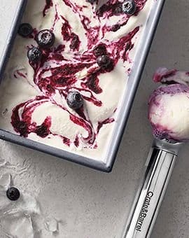 blueberry swirl ice cream