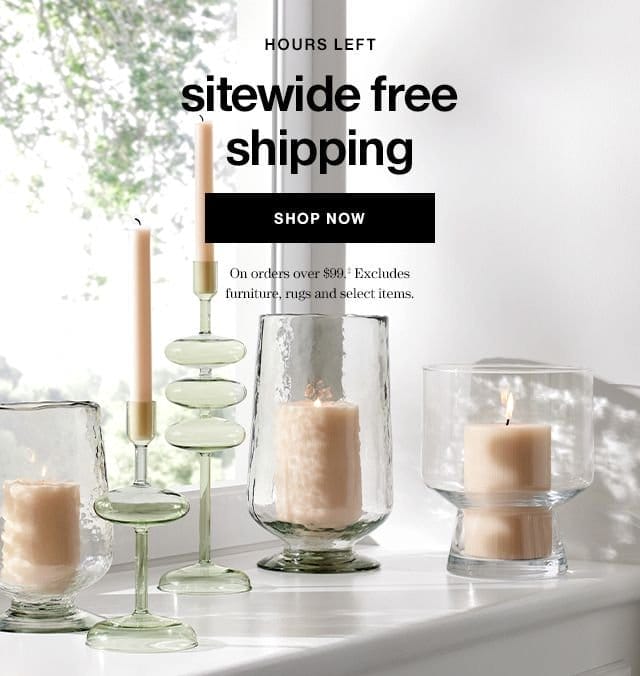 sitewide free shipping