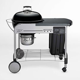 Weber® Performer Deluxe Black Outdoor Charcoal Grill