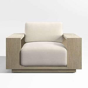 Mallorca Wood Outdoor Lounge Chair