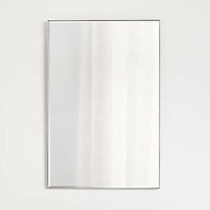 Edge Silver Rectangle Mirror