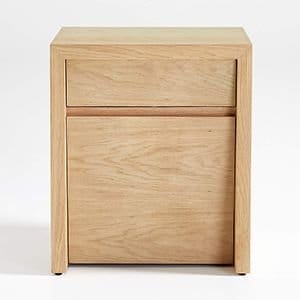 Vander Wood Storage End Table