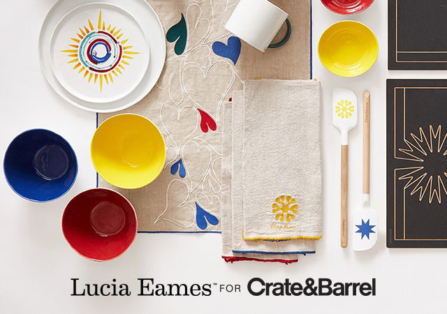 Lucia Eames for Crate & Barrel