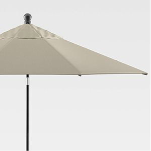 9' Round Sunbrella® Stone Patio Umbrella