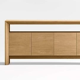 Baja Natural Oak Media Console