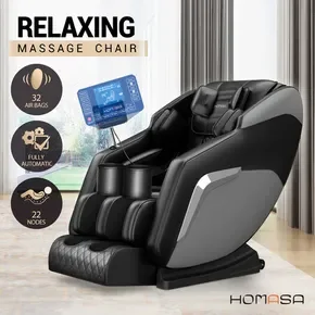 HOMASA LCD touch screen Full Body Massage Chair Zero Gravity Recliner