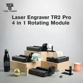 Laser Rotary Roller Module 4in1 Engraving Glass Etching Y-axis Cylindrical Objects for Engraver Cutter Etcher Machine