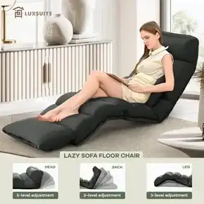 Floor Sofa Cushion Bed Couch Mattress Chair Lounge Mat Recliner Tatami Chaise Lounger Adjustable Ground Seat with Pillow